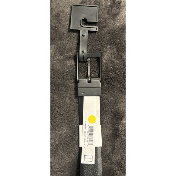 New Nike Golf Synthetic Leather Reversible Belt Black/Grey S5047055 Men's 40 - Picture 2 of 3